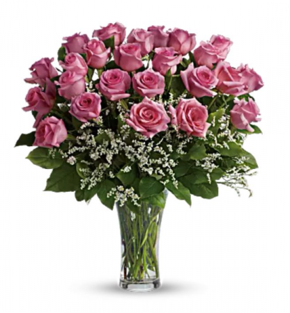 2 Dozen Pink Roses